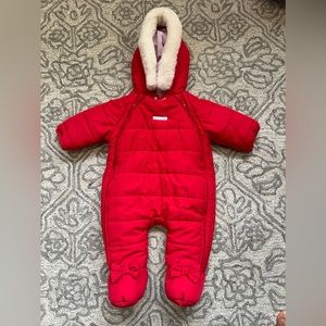 Jacadi 3-6 month infant snowsuit.